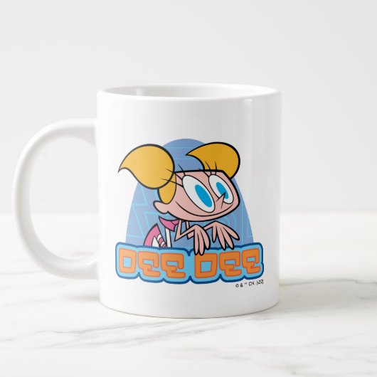 Dee Dee Character Name Graphic Jumbo-Tasse (Links)