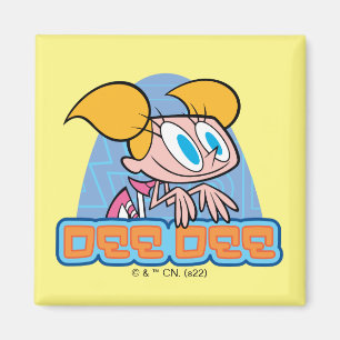 Dee Dee Character Name Graphic Magnet