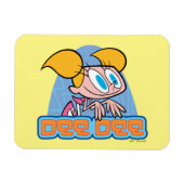 Dee Dee Character Name Graphic Magnet (Horizontal)