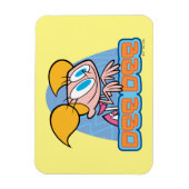 Dee Dee Character Name Graphic Magnet (Vertikal)