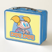 Dee Dee Character Name Graphic Metall Brotdose (Rückseite)
