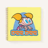 Dee Dee Character Name Graphic Notizblock (Vorderseite)