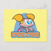 Dee Dee Character Name Graphic Postkarte (Vorderseite)