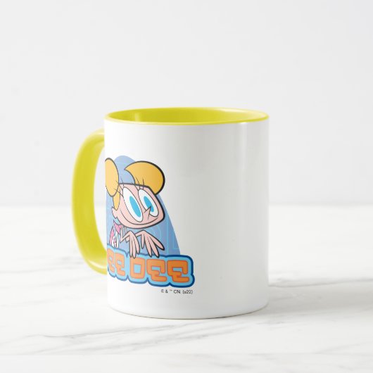 Dee Dee Character Name Graphic Tasse (Vorderseite Links)