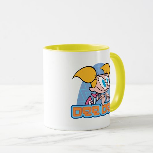 Dee Dee Character Name Graphic Tasse (VorderseiteRechts)