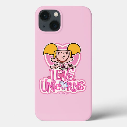 Dee Dee - I Liebe Unicorns Case-Mate iPhone Hülle (Rückseite)