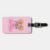 Dee Dee - I Liebe Unicorns Gepäckanhänger (Vorderseite horizontal)