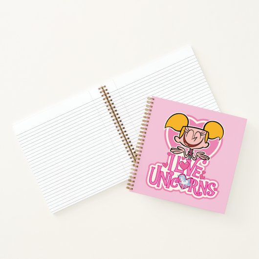 Dee Dee - I Liebe Unicorns Notizblock (Innenseite)