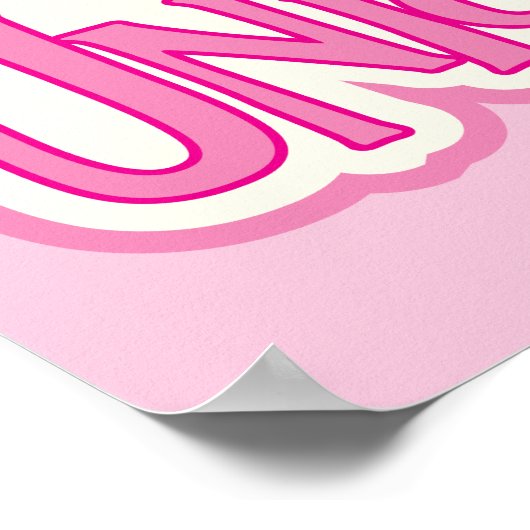 Dee Dee - I Liebe Unicorns Poster (Ecke)