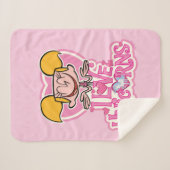 Dee Dee - I Liebe Unicorns Sherpadecke (Vorderseite (Horizontal))