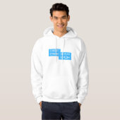 Dee Dee Warwick Blue Men's Hoodie (Vorne ganz)