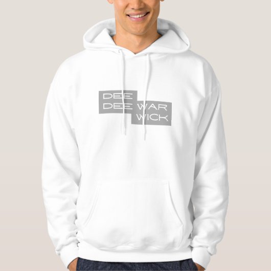 Dee Dee Warwick Gray Men's Hoodie (Vorderseite)
