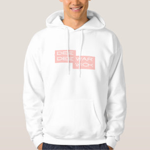 Dee Dee Warwick Pink Men Hoodie