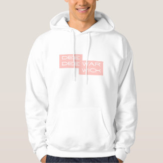 Dee Dee Warwick Pink Men Hoodie