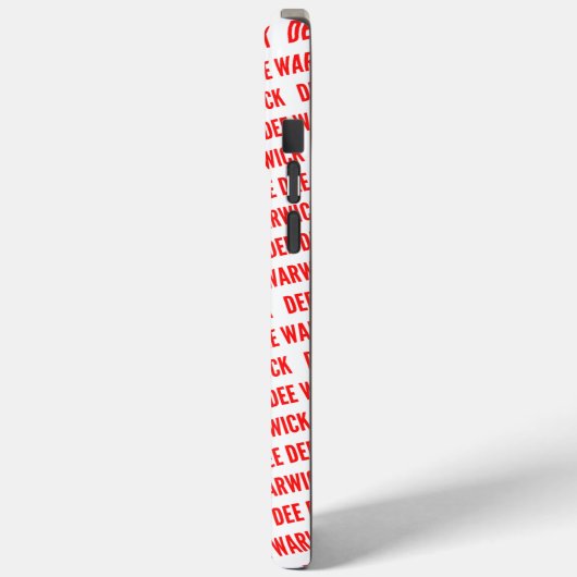 Dee Dee Warwick Red iPhone 14 Pro Max Case (Rückseite / Links)