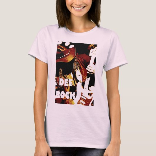 DEE GITARREN-Trägershirt T-Shirt (Vorderseite)