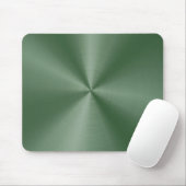 Dee Green Stainless Steel Mouse Pad Mousepad (Mit Mouse)