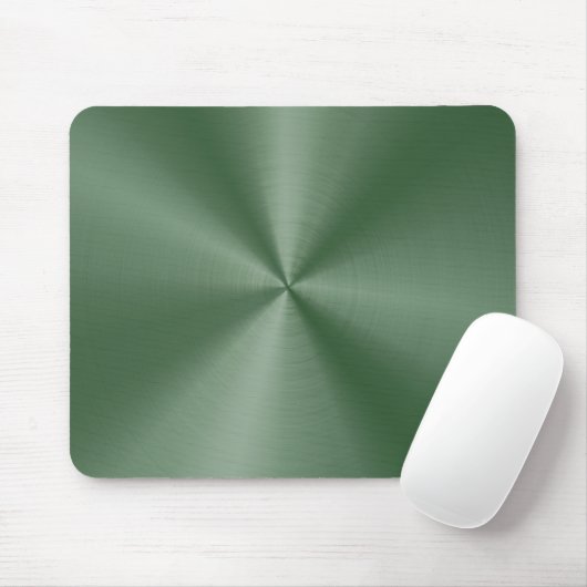 Dee Green Stainless Steel Mouse Pad Mousepad (Mit Mouse)