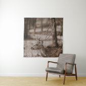 DEE MIT ANTLERS WANDTEPPICH (Beispiel)