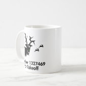 Dee Nr. X für den Start Kaffeetasse (Vorderseite Links)