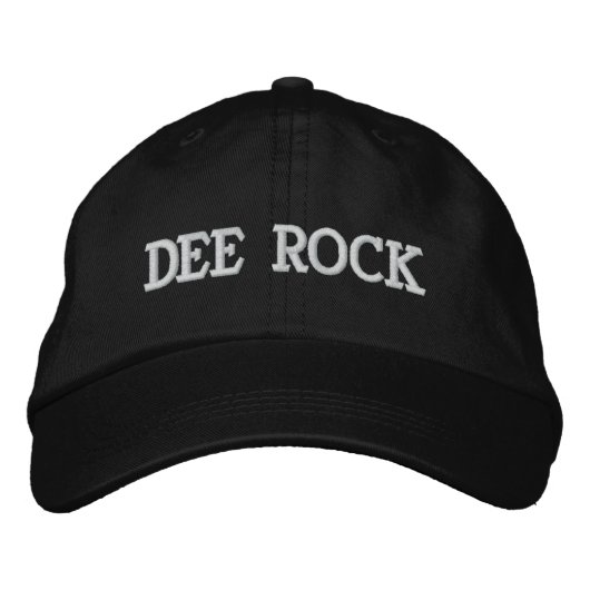 DEE ROCK CAP BESTICKTE KAPPE (Vorderseite)