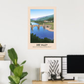 Dee Valley AONB Reiseplakat Poster (Heimbüro)