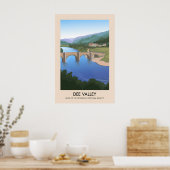 Dee Valley AONB Reiseplakat Poster (Küche)