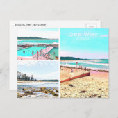 Dee Why Northern Beaches Sydney Postcard Postkarte (Vorne/Hinten)