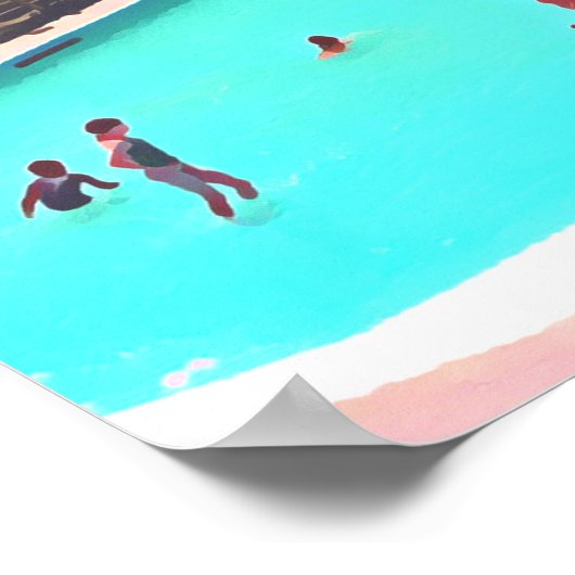 Dee Why Northern Strände Sydney Poster (Ecke)