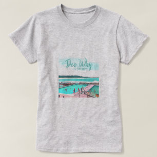 Dee Why Sydney Beach Australien reisen T-Shirt