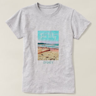 Dee Why Sydney Beach Australien reisen T-Shirt