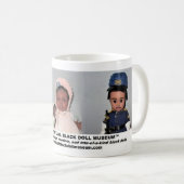 DeeBeeGees Virtual Black Doll Museum Tasse (VorderseiteRechts)