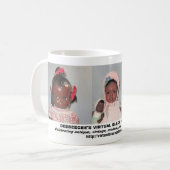DeeBeeGees Virtual Black Doll Museum Tasse (Vorderseite Links)