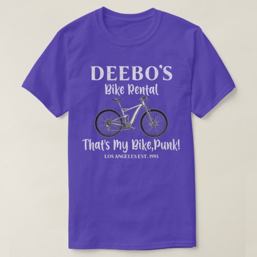 Deebo Bike Rental das mein Bike Punk T-Shirt (Design vorne)