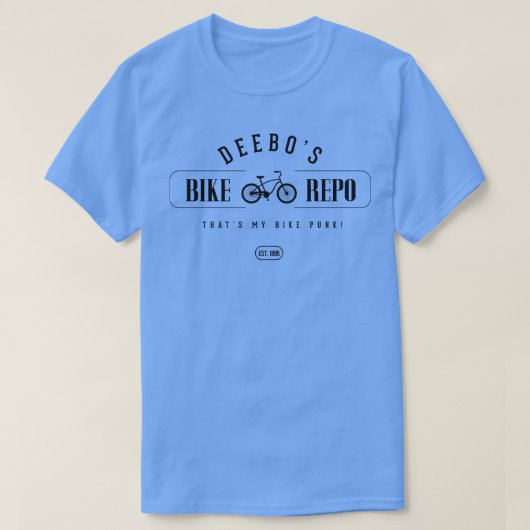 Deebos Bike Repo Est 1995 T-Shirt (Design vorne)