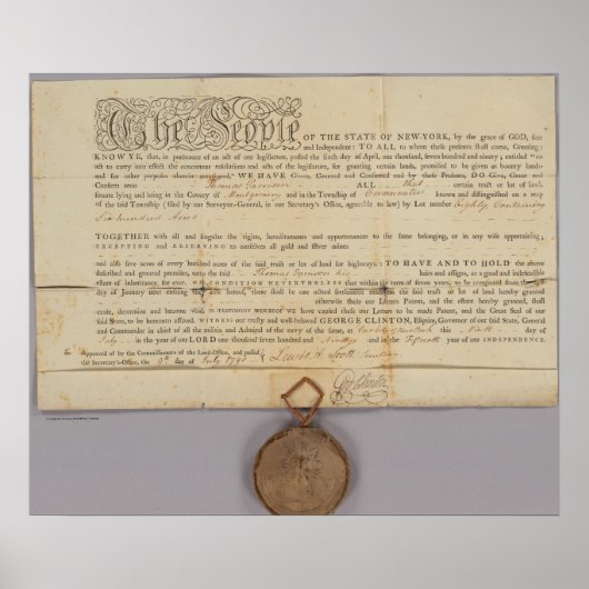 Deed, New York Poster (Vorne)