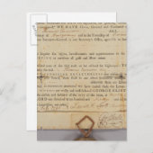 Deed, New York Postkarte (Vorne/Hinten)