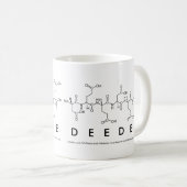 Deedee Peptidname Tasse (VorderseiteRechts)