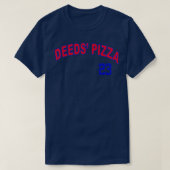 Deeds Pizza Baseball T-Shirt (Design vorne)