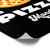 Deeds Zza - Man Falls  Poster (Ecke)