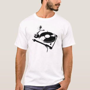 Deejay DJ Turntable T - Shirt   Hausmusikgeschenke