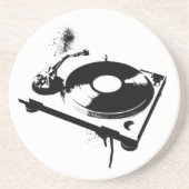 Deejay DJ Turntable Untersetzer | Hausmusikgeschen (Vorne)