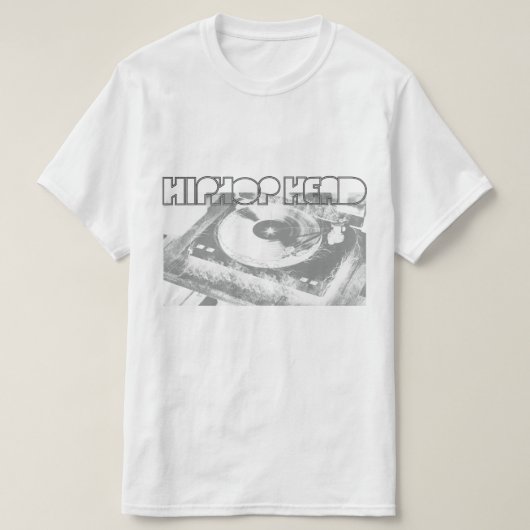 DeeJay HipHopHead T-Shirt (Design vorne)