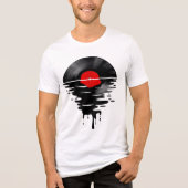 Deejay record cool Tri-Blend shirt (Vorderseite)