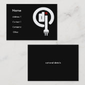 Deejay Visitenkarten Visitenkarte (Vorne/Hinten)