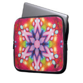 Deelish Kaleidoscope Laptop Sleeve (Vorderseite Links)