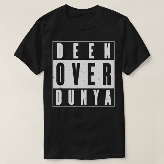 DEEN OVER DUNYA T-Shirt (Design vorne)