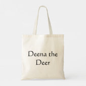 Deena die Reh-Tasche Tragetasche (Rückseite)