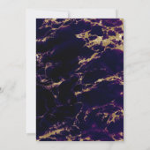 Deep Amethyst Watercolor Geode BarefootBride™ (Rückseite)