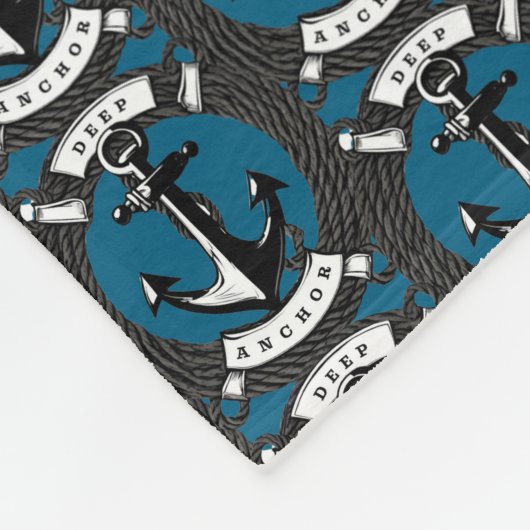 Deep Anchor Fleecedecke (Ecke)